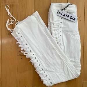 I.AM.GIA white holly pants
